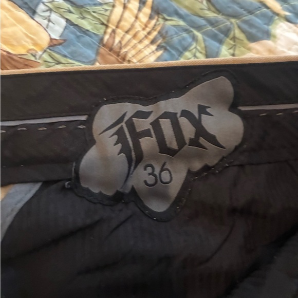 Men's FOX RACING Tan Performance Shorts - Picture 4 of 5